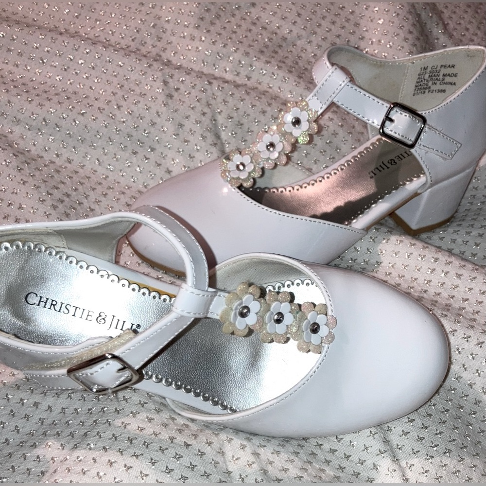 Christie & Jill CJ Pear Dress Shoes   Size 1
